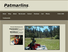 Tablet Screenshot of patmarlins.com